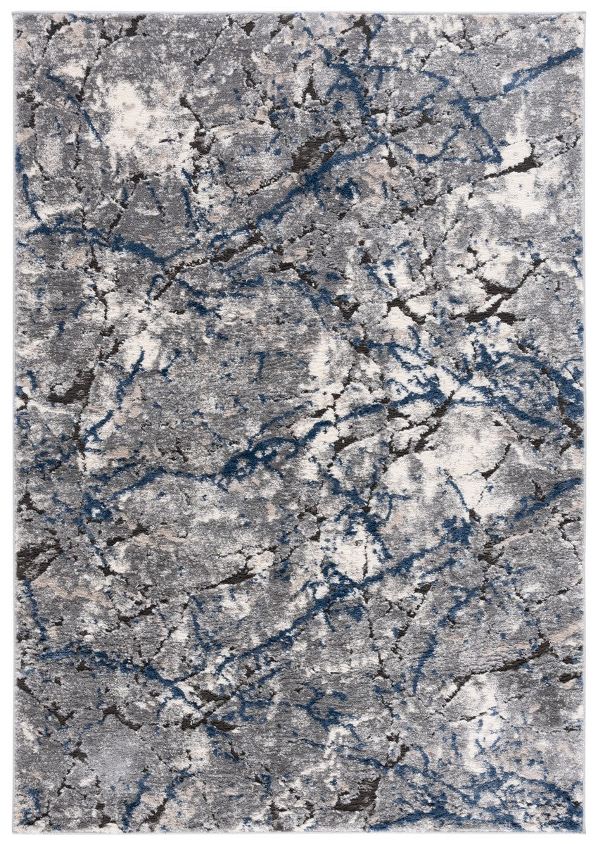 Safavieh Petra 108 Power Loomed Modern Rug Light Grey / Light Beige PTA108F-9