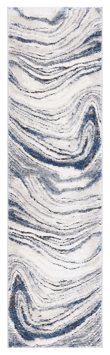 Safavieh Petra 110 Power Loomed Modern Rug Light Beige / Blue PTA110A-9
