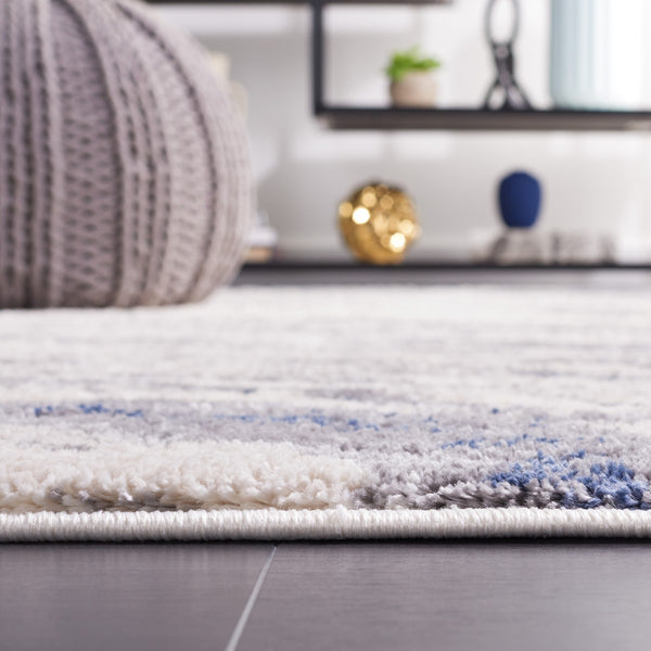 Safavieh Petra 110 Power Loomed Modern Rug Light Beige / Blue PTA110A-9