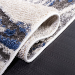 Safavieh Petra 110 Power Loomed Modern Rug Light Beige / Blue PTA110A-9