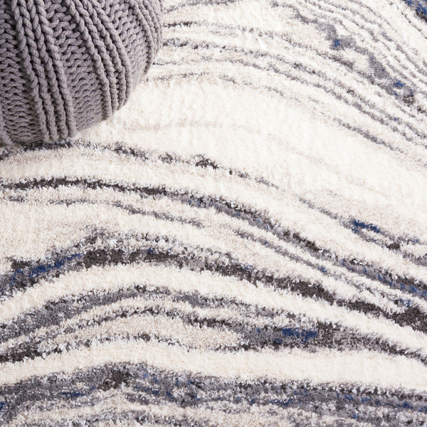 Safavieh Petra 110 Power Loomed Modern Rug Light Beige / Blue PTA110A-9