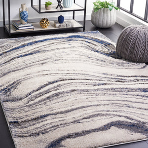 Safavieh Petra 110 Power Loomed Modern Rug Light Beige / Blue PTA110A-9