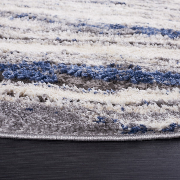 Safavieh Petra 110 Power Loomed Modern Rug Light Beige / Blue PTA110A-9