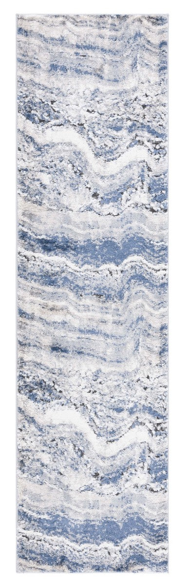 Safavieh Petra 112 Power Loomed Modern Rug Light Beige / Blue PTA112A-9