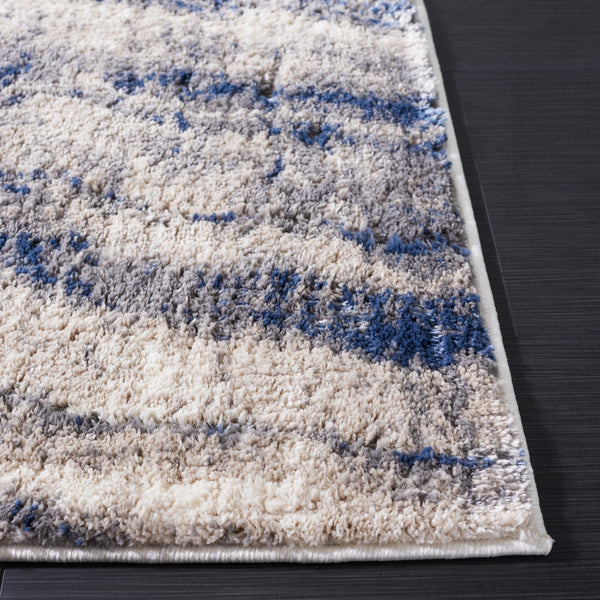 Safavieh Petra 112 Power Loomed Modern Rug Light Beige / Blue PTA112A-9