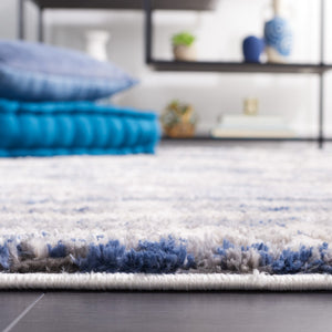 Safavieh Petra 112 Power Loomed Modern Rug Light Beige / Blue PTA112A-9