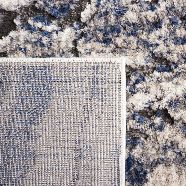 Safavieh Petra 112 Power Loomed Modern Rug Light Beige / Blue PTA112A-9