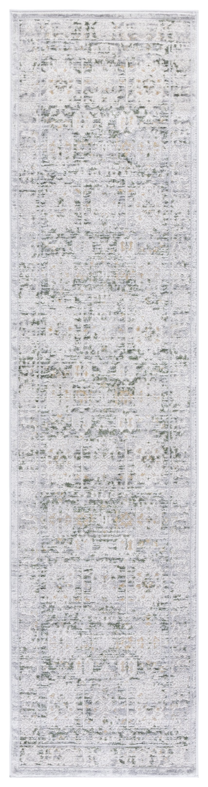 Safavieh Prestige Elegant Area Rug - Luxurious Power-loomed Design With Timeless Medallion Patterns Ivory ,Grey 75% Polypropylene 25% Polyester Pte110a-7sq