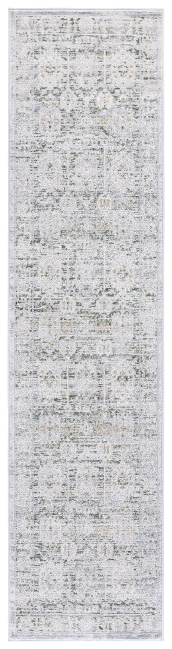 Safavieh Prestige Elegant Area Rug - Luxurious Power-loomed Design With Timeless Medallion Patterns Ivory ,Grey 75% Polypropylene 25% Polyester Pte110a-7sq