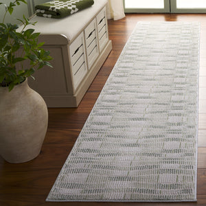 Safavieh Prestige Timeless Elegance Area Rug - Luxurious Power Loomed Design For Sophisticated Spaces Ivory ,Light Green 75% Polypropylene 25% Polyester Pte116a-4