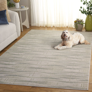 Safavieh Prestige Timeless Elegance Area Rug - Luxurious Power Loomed Design For Sophisticated Spaces Ivory ,Light Green 75% Polypropylene 25% Polyester Pte116a-4