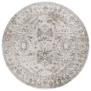 Safavieh Prestige Elegant Floral-patterned Area Rug, Luxurious Turkish Craftsmanship For Timeless Home Décor Ivory ,Grey 75% Polypropylene 25% Polyester Pte118a-8