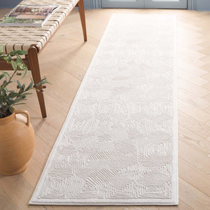 Safavieh Prestige Area Rug - Elegant Geometric Pattern For Sophisticated Home Décor, Durable & Soft Touch Ivory ,Beige 75% Polypropylene 25% Polyester Pte120a-10