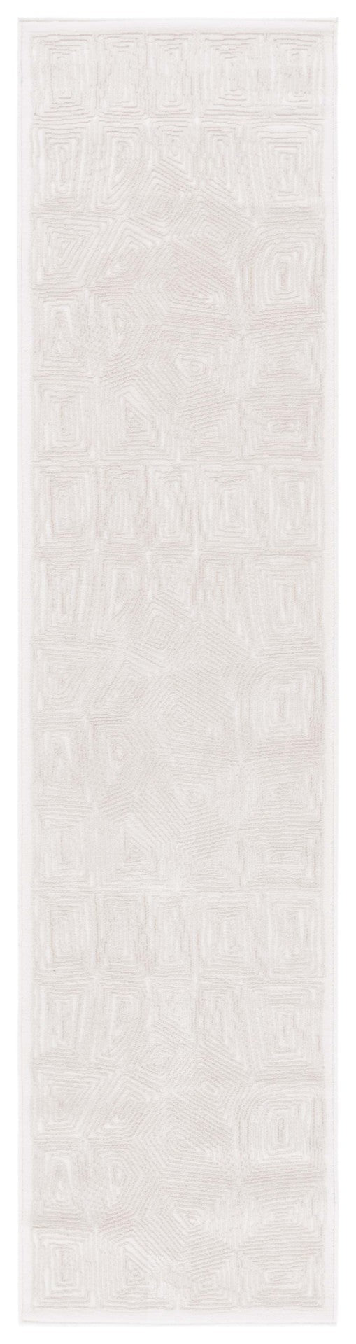 Safavieh Prestige Area Rug - Elegant Geometric Pattern For Sophisticated Home Décor, Durable & Soft Touch Ivory ,Beige 75% Polypropylene 25% Polyester Pte120a-10