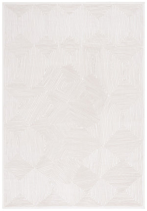 Safavieh Prestige Area Rug - Elegant Geometric Pattern For Sophisticated Home Décor, Durable & Soft Touch Ivory ,Beige 75% Polypropylene 25% Polyester Pte120a-10