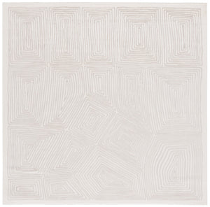 Safavieh Prestige Area Rug - Elegant Geometric Pattern For Sophisticated Home Décor, Durable & Soft Touch Ivory ,Beige 75% Polypropylene 25% Polyester Pte120a-10
