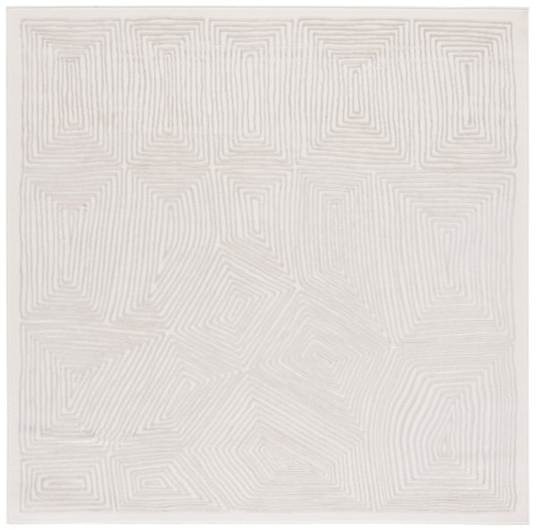 Safavieh Prestige Area Rug - Elegant Geometric Pattern For Sophisticated Home Décor, Durable & Soft Touch Ivory ,Beige 75% Polypropylene 25% Polyester Pte120a-10