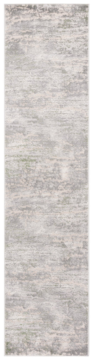 Safavieh Prestige Elegant Area Rug In Grey And Light Green - Durable, Stylish, Perfect For Any Space Ivory ,Light Green 75% Polypropylene 25% Polyester Pte122f-9