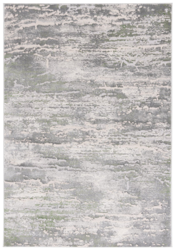 Safavieh Prestige Elegant Area Rug In Grey And Light Green - Durable, Stylish, Perfect For Any Space Ivory ,Light Green 75% Polypropylene 25% Polyester Pte122f-9