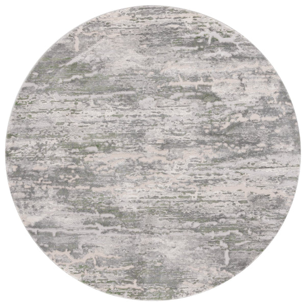 Safavieh Prestige Elegant Area Rug In Grey And Light Green - Durable, Stylish, Perfect For Any Space Ivory ,Light Green 75% Polypropylene 25% Polyester Pte122f-9