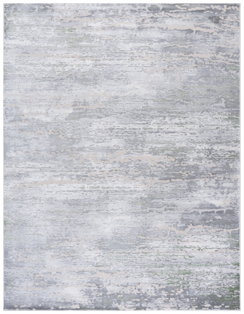Safavieh Prestige Elegant Area Rug In Grey And Light Green - Durable, Stylish, Perfect For Any Space Ivory ,Light Green 75% Polypropylene 25% Polyester Pte122f-9