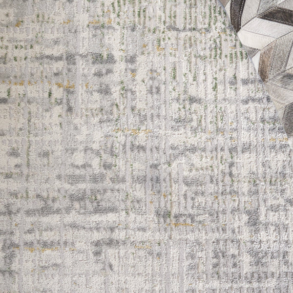 Safavieh Prestige Contemporary Abstract Area Rug - Stylish, Durable, And Cozy For Your Elegant Living Space Ivory ,Grey 75% Polypropylene 25% Polyester Pte124a-9