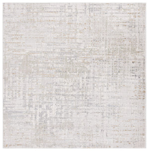 Safavieh Prestige Contemporary Abstract Area Rug - Stylish, Durable, And Cozy For Your Elegant Living Space Ivory ,Grey 75% Polypropylene 25% Polyester Pte124a-9