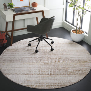 Safavieh Prestige Low-Profile Ivory Beige Rug — Power-Loomed Turkish Construction, Durable Modern Neutral For Layering 2'-3" x 4'-0" PTE128A-24