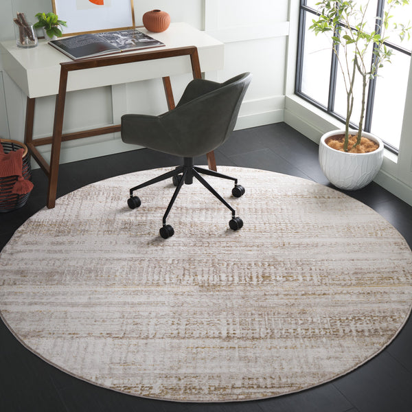 Safavieh Prestige Modern Ivory Beige Runner Rug — Low-Profile Power-Loomed Turkish Construction, Durable Elegance 2'-3" x 6'-0" PTE128A-26