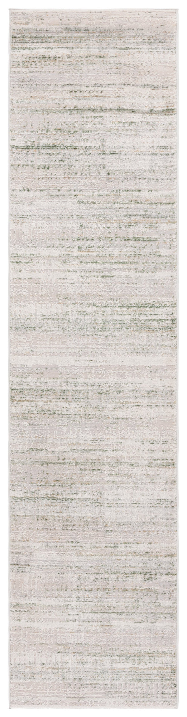Safavieh Prestige Ivory And Light Green Contemporary Area Rug, Low-Profile Power-Loomed Durability For Rooms 6'-7" x 8'-6" PTE128B-6
