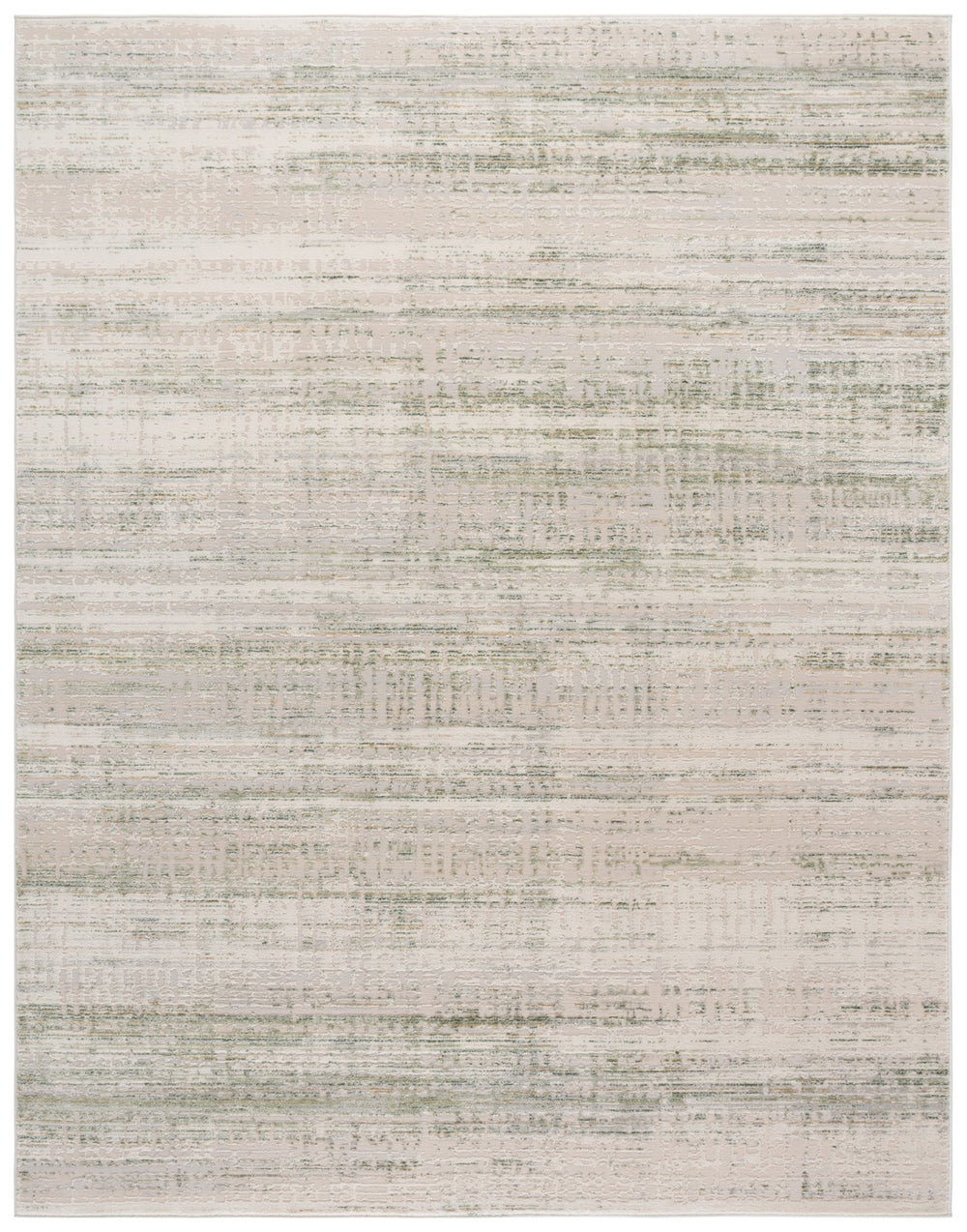 Safavieh Prestige Elegant Turkish Area Rug – Durable, Stylish, Soft Underfoot For Home Décor Enhancement Ivory ,Light Green 75% Polypropylene 25% Polyester Pte128b-5