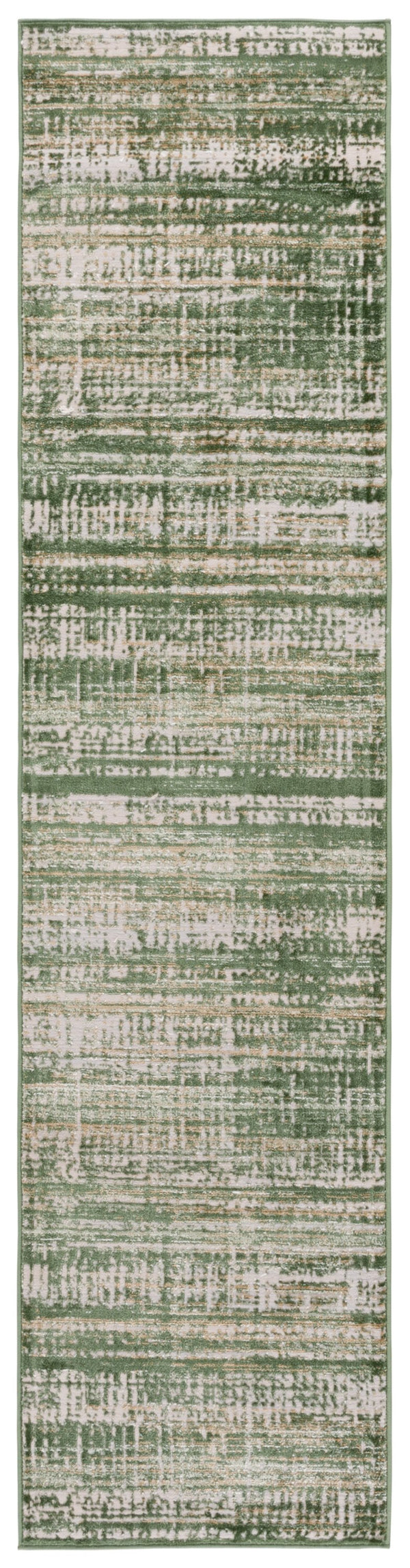 Safavieh Prestige Elegant Turkish Area Rug – Durable, Stylish, Soft Underfoot For Home Décor Enhancement Ivory ,Green 75% Polypropylene 25% Polyester Pte128c-9