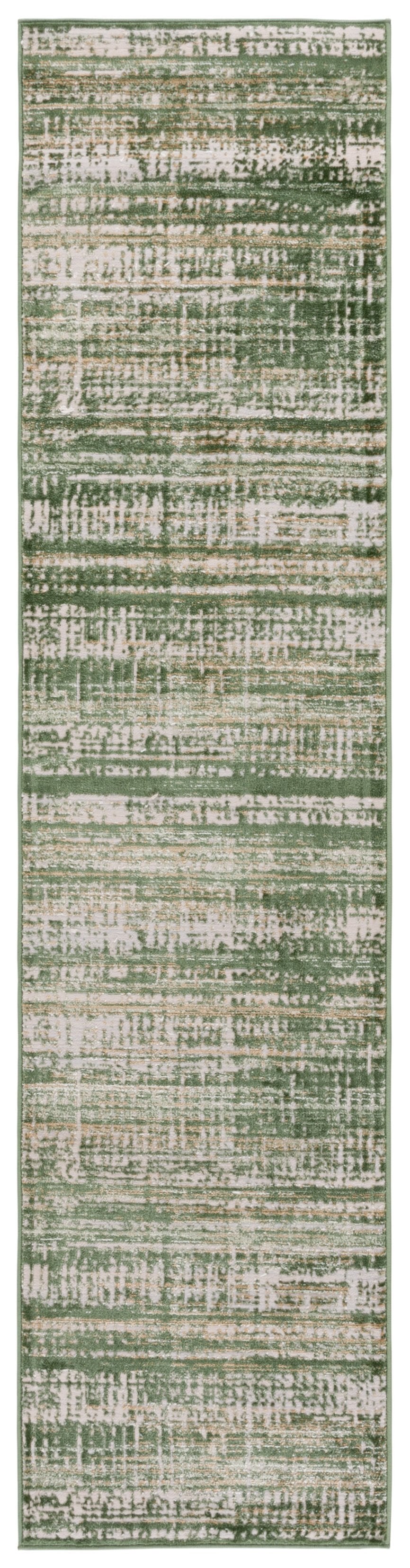 Safavieh Prestige Modern Ivory Green Low-Profile Area Rug — Power-Loomed Turkish Craft, Durable Soft Feel 2'-3" x 4'-0" PTE128C-24