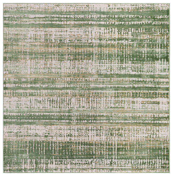 Safavieh Prestige Modern Ivory Green Low-Profile Area Rug — Power-Loomed Turkish Craft, Durable Soft Feel 2'-3" x 4'-0" PTE128C-24