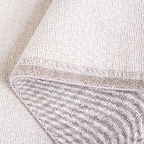 Safavieh Prestige Elegant Round Area Rug - Timeless Turkish Design For Luxury Living Spaces And Comfort Ivory ,Beige 75% Polypropylene 25% Polyester Pte132a-8