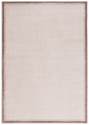 Safavieh Prestige Elegant Round Area Rug - Timeless Turkish Design For Luxury Living Spaces And Comfort Ivory ,Brown 75% Polypropylene 25% Polyester Pte132b-5