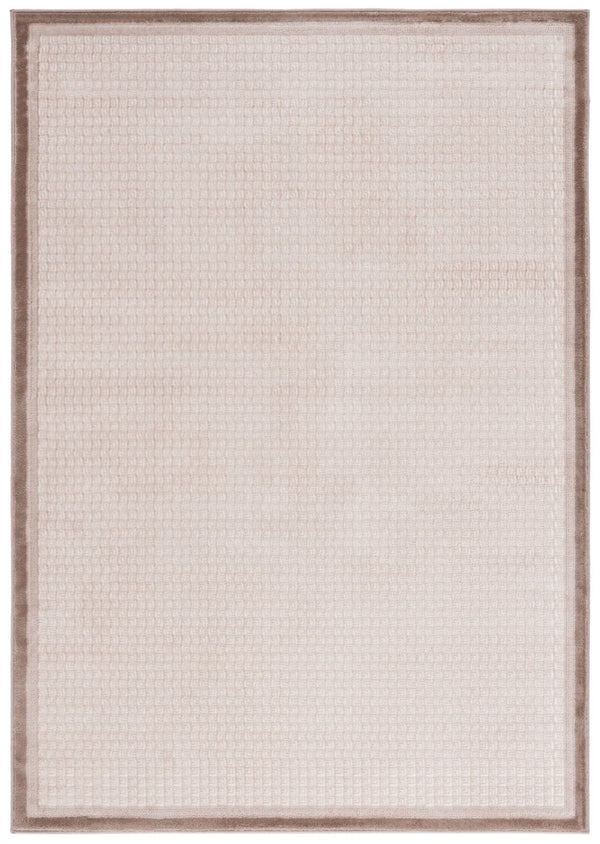 Safavieh Prestige Elegant Round Area Rug - Timeless Turkish Design For Luxury Living Spaces And Comfort Ivory ,Brown 75% Polypropylene 25% Polyester Pte132b-5