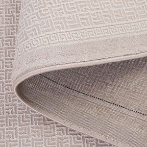 Safavieh Prestige Elegant Round Area Rug - Timeless Turkish Design For Luxury Living Spaces And Comfort Beige 75% Polypropylene 25% Polyester Pte132c-5