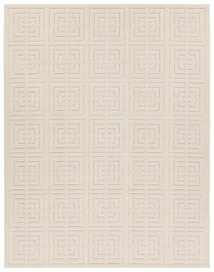 Jaipur Living Petros Marvelle Ptr01 Powerloomed Machinemade 100% Polyester Contemporary Geometric Indoor Rug Cream 100% Polyester Rug158467