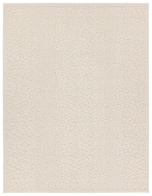Jaipur Living Petros Verin Ptr04 Powerloomed Machinemade 100% Polyester Solids Abstract Indoor Rug Cream 100% Polyester Rug158486