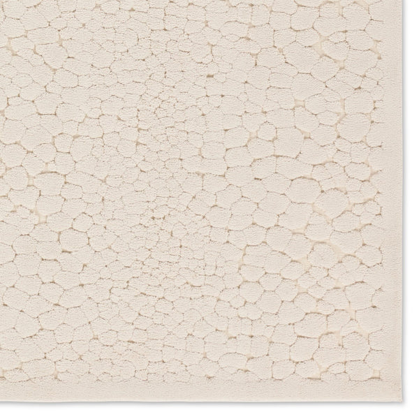 Jaipur Living Petros Verin Ptr04 Powerloomed Machinemade 100% Polyester Solids Abstract Indoor Rug Cream 100% Polyester Rug158486