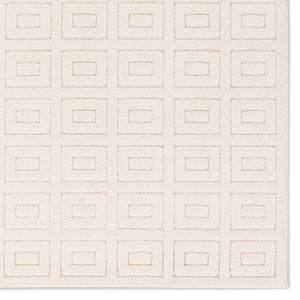 Jaipur Living Petros Barnett PTR05 Machine Made Powerloomed Indoor Rug Cream 6'7" x 9'6"