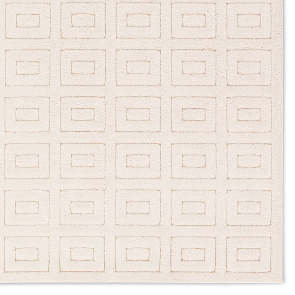 Jaipur Living Petros Barnett PTR05 Machine Made Powerloomed Indoor Rug Cream 6'7" x 9'6"