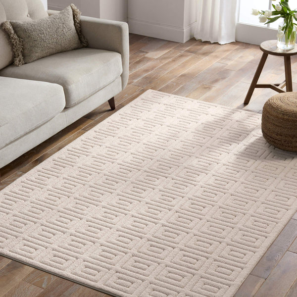 Jaipur Living Jaipur Living Barnett Power-loomed Geometric Polyester Rug for Bedroom or Sitting Room RSW104780