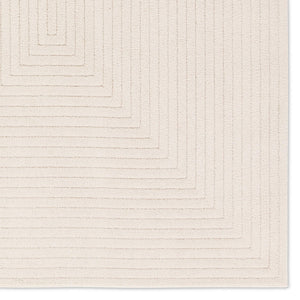 Jaipur Living Jaipur Living Archias Chenille Geometric Rug Cream High Low Pile Bohemian Accent RSW104781