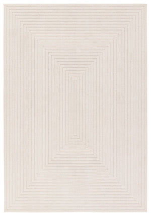 Jaipur Living Petros Archias Ptr06 Powerloomed Machinemade 100% Polyester Geometric Geometric Indoor Rug Ivory 100% Polyester Rug159378