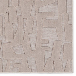 Jaipur Living Petros Corsen Ptr07 Powerloomed Machinemade 80% Polyester 20% Chenille Geometric Abstract Indoor Rug Gray 80% Polyester 20% Chenille Rug161800