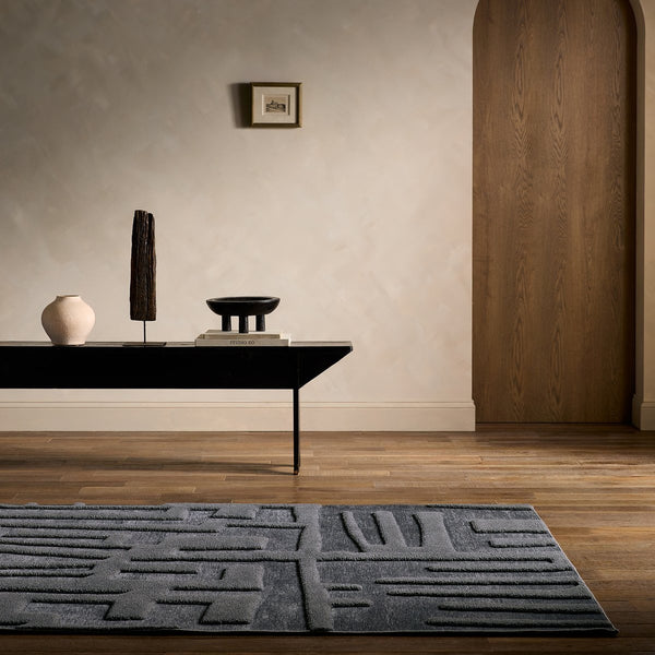 Jaipur Living Petros Cade Ptr09 Powerloomed Machinemade 80% Polyester 20% Chenille Geometric Abstract Indoor Rug Gray 80% Polyester 20% Chenille Rug161791