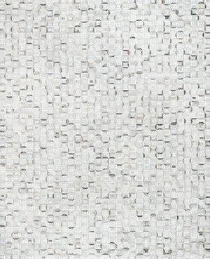 Pasargad Hand-loomed Cowhide Area Rug - Elegant Geometric Design For Luxurious Home Décor Enhancement   Ptx-5113 8x10