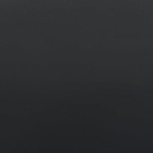 TOV Furniture Shag Performance Vegan Leather Ottoman - Cozy, Durable, and Stylish Seating for Any Room Decor Black TOV-OC69193